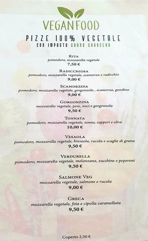 yes... all vegan meats and cheeses too!!! at Desiree in Somma Lombardo