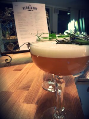 The bar is open.  at The Herbivore  in Lund