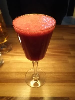 Tasty drink without alcohol at The Herbivore  in Lund