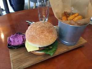 Burger at The Herbivore  in Lund