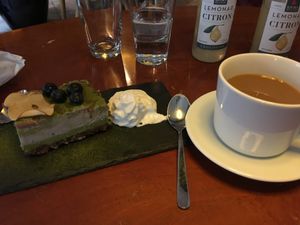Cheesecake at The Herbivore  in Lund
