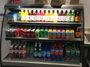 Drink selection at Akaka Poke in Dublin