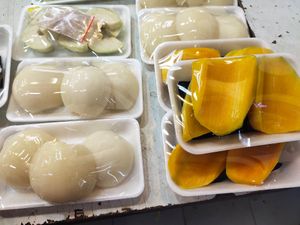 Fresh cut fruits at Teow Hong Fruit Store in Northeast Singapore