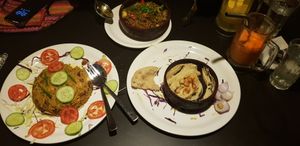 A mix at Bodhi Greens in Arambol