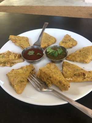 Tofu Pakora  at Bodhi Greens in Arambol