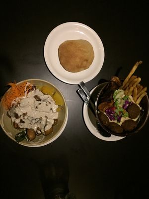 The buddha bowls at Bodhi Greens in Arambol