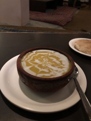 Pumping supe (amazing!!) at Bodhi Greens in Arambol