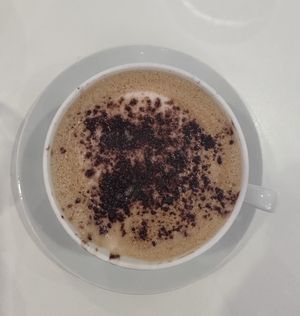 Oat Milk Lattee  at Maria Limão in Lisbon