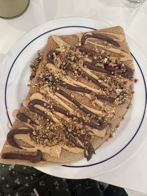 Vegan Crepe (sweet)  at Maria Limão in Lisbon