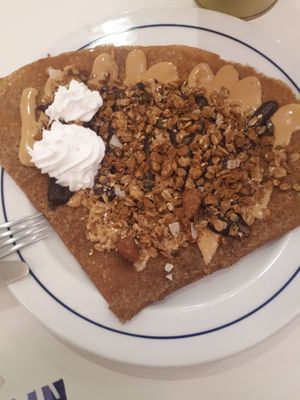 didnt love this crepe, the topping combo wasnt good at Maria Limão in Lisbon