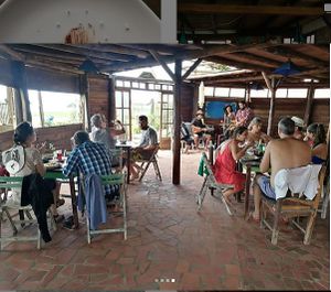 Lunch with Live Music! at Cafe Compassion at Hostel La Tortuga  in Ayampe