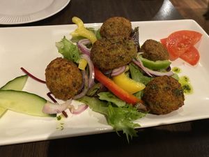 Spinach tarts at La Caverna in Dublin