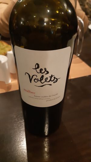 Vegan Malbec at La Caverna in Dublin