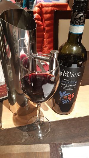 vegan wine at La Caverna in Dublin