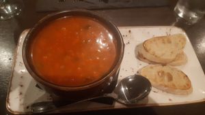 Minestrone at La Caverna in Dublin