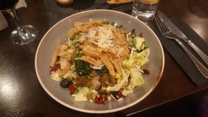 Caesar salad at La Caverna in Dublin