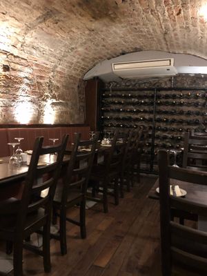 Downstairs interior  at La Caverna in Dublin