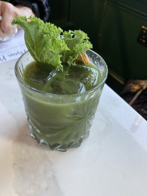 Amazing cold pressed juice at Twelve Eatery in Bournemouth