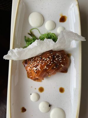 Sashimi (amazing) at Twelve Eatery in Bournemouth