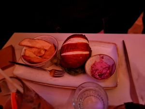 Burger main at Twelve Eatery in Bournemouth