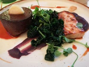 Fillet steak - everything was incredible on this plate! at Twelve Eatery in Bournemouth