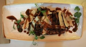 Mushrooms on sourdough  at Twelve Eatery in Bournemouth