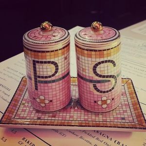 Cute salt and pepper pots!  at Twelve Eatery in Bournemouth