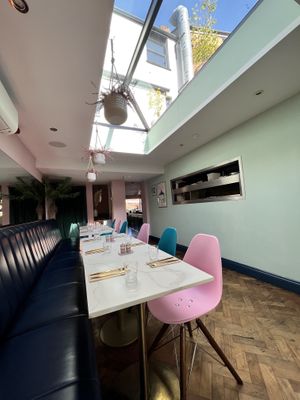 Back seating area   at Twelve Eatery in Bournemouth