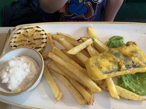 Tofu and chips😄 at Twelve Eatery in Bournemouth