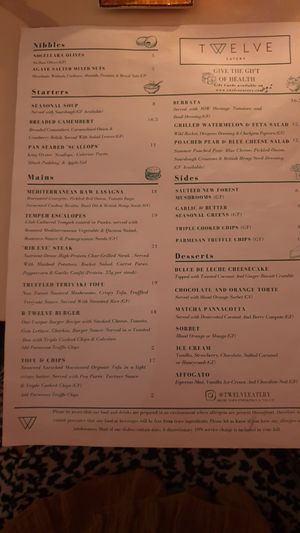  at Twelve Eatery in Bournemouth