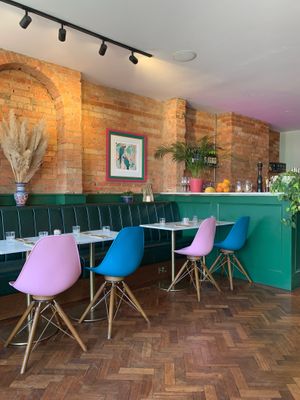 Restaurant Interior at Twelve Eatery in Bournemouth