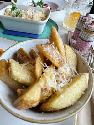 Truffle Parmesan fries  at Twelve Eatery in Bournemouth