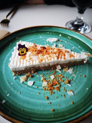Dulce de leche cheesecake at Twelve Eatery in Bournemouth