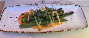 New Forest Asparagus  at Twelve Eatery in Bournemouth