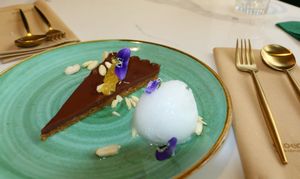 Chocolate and ginger torte 😋 at Twelve Eatery in Bournemouth