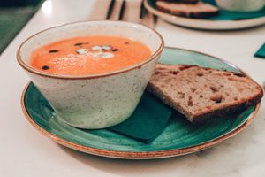 Soup at Twelve Eatery in Bournemouth