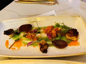 Scallops  at Twelve Eatery in Bournemouth