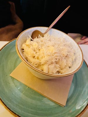 Truffle mac and cheese  at Twelve Eatery in Bournemouth