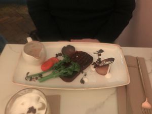 Vegan ‘steak' at Twelve Eatery in Bournemouth