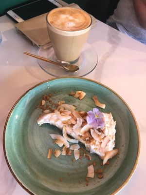 Cheesecake at Twelve Eatery in Bournemouth