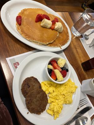 Vegan breakfast combo at Turning Point in Lawrence Township