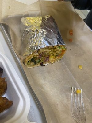 Vegan wrap   at Hummus Mediterranean Grill in Hagerstown