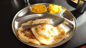 paratha at Saravana Bhavan in West London
