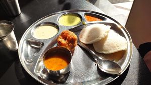idli vara at Saravana Bhavan in West London