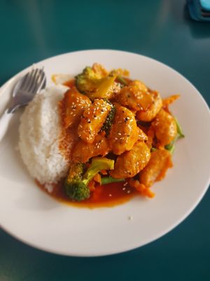 Sesame Vegan Chicken at Khun Pui in Auckland
