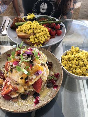 Bolan is in total awe.  at The Milkman's Daughter in Mermaid Beach