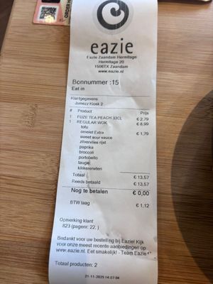 Cheaper than Amsterdam   at Eazie in Zaandam