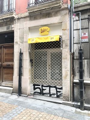 Closed at Luke's in Bilbao
