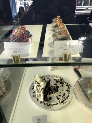 Cakes at Naked Bakery in Edinburgh
