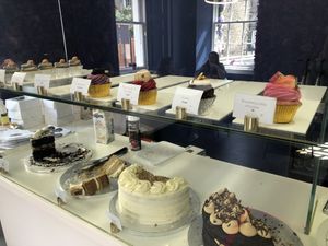 More cakes at Naked Bakery in Edinburgh